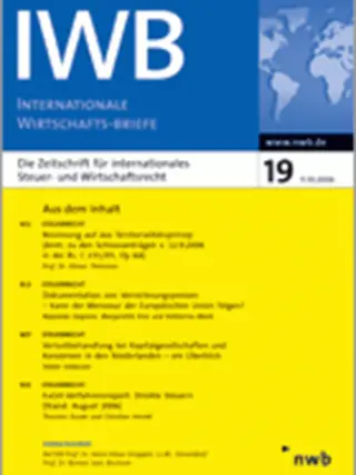 Der Erwerb von Immobilien in Luxemburg IWB Cover